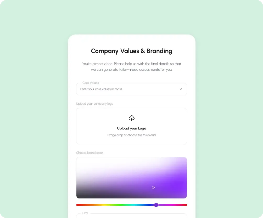 Your Brand, Your Assessment